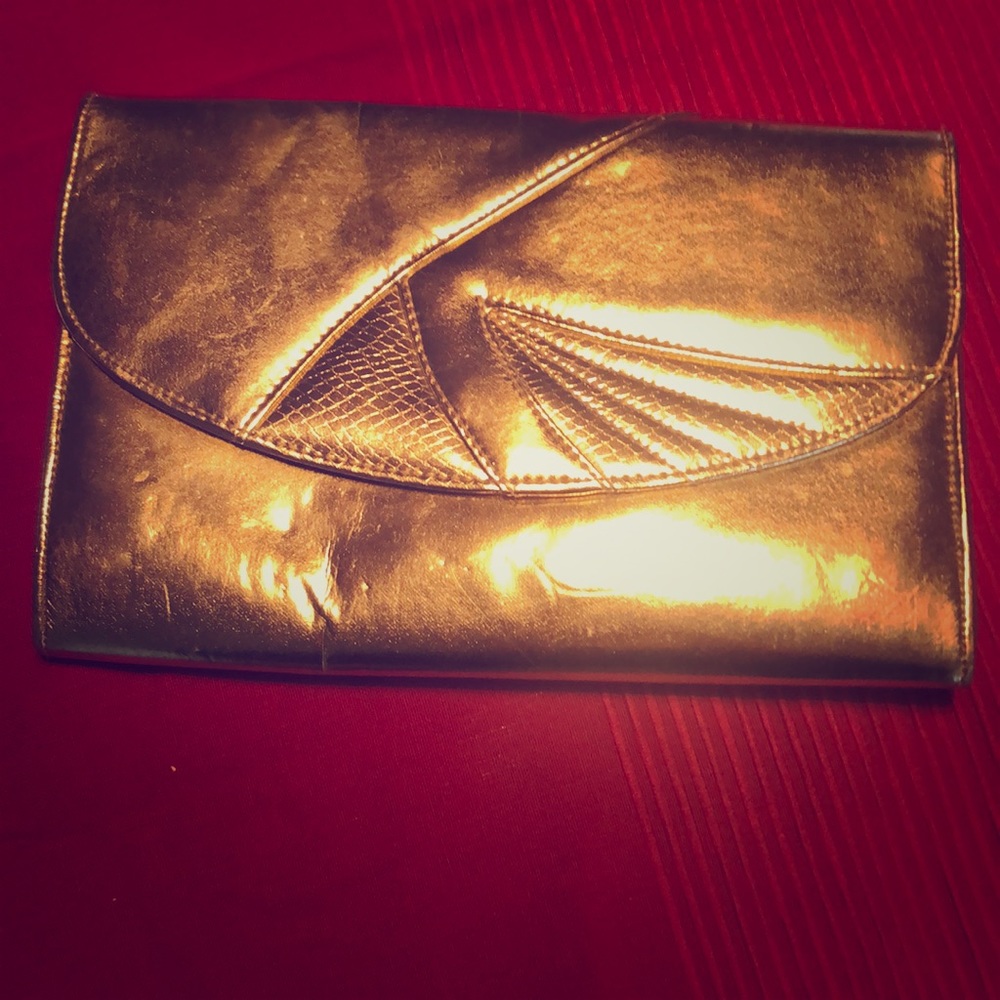 Gold Vintage Clutch